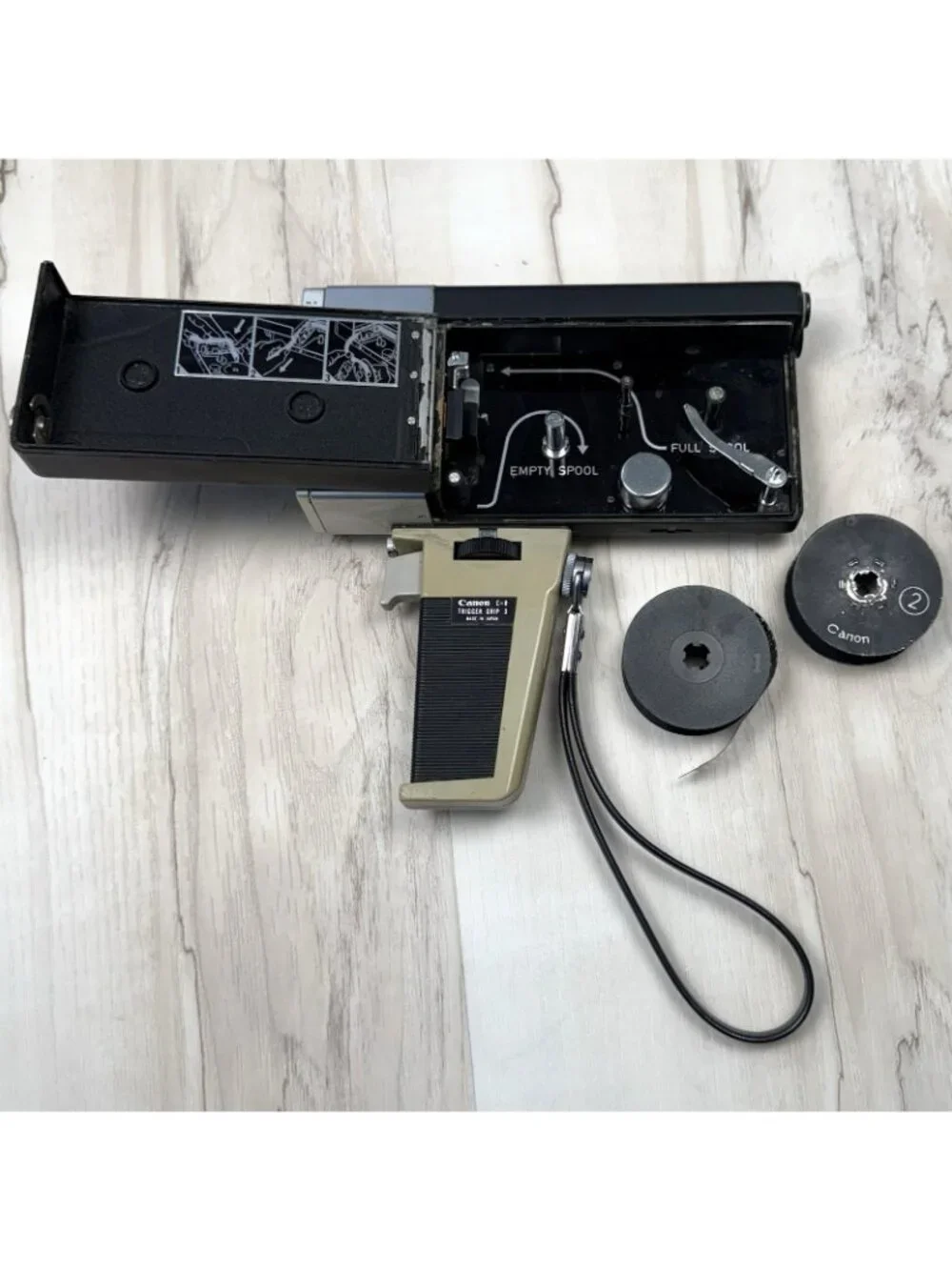 VTG Bell & Howell Canon CINE CANONET 8 mm Movie Camera C-8 Trigger Grip UNTESTED